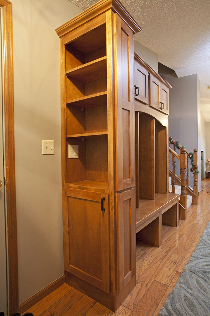 Cottage Grove Lockers, mud room cabinets